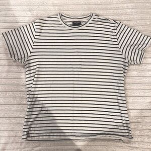Todd Snyder Men's Large Striped Shirt